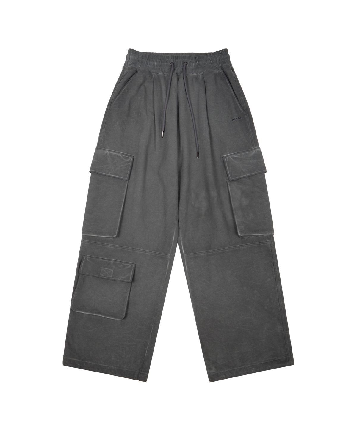 아캄(AAKAM) Multi Pocket Cargo Sweatpants (Dark Gray)