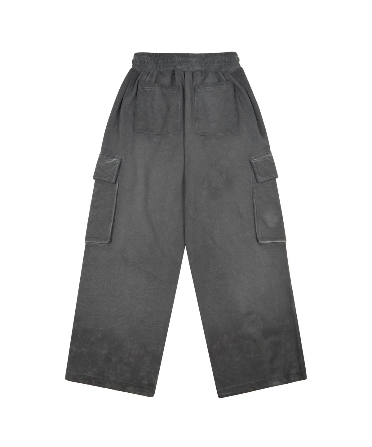 아캄(AAKAM) Multi Pocket Cargo Sweatpants (Dark Gray)