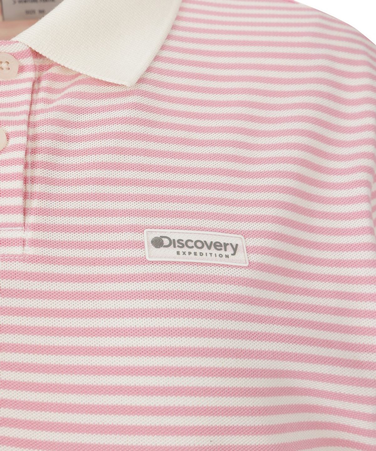 디스커버리 익스페디션(DISCOVERY EXPEDITION) 여성 테드 스트라이프 카라티 (L/PINK)
