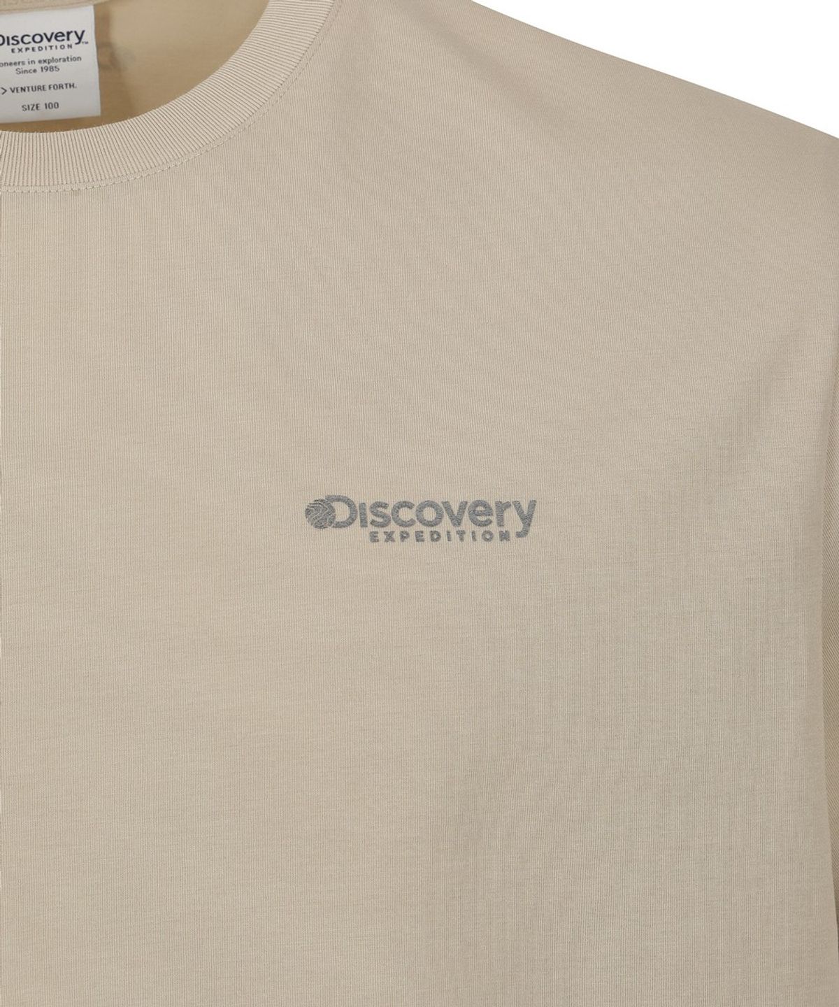 디스커버리 익스페디션(DISCOVERY EXPEDITION) 남성 프레시벤트 덴버 반팔티셔츠 (BEIGE2)