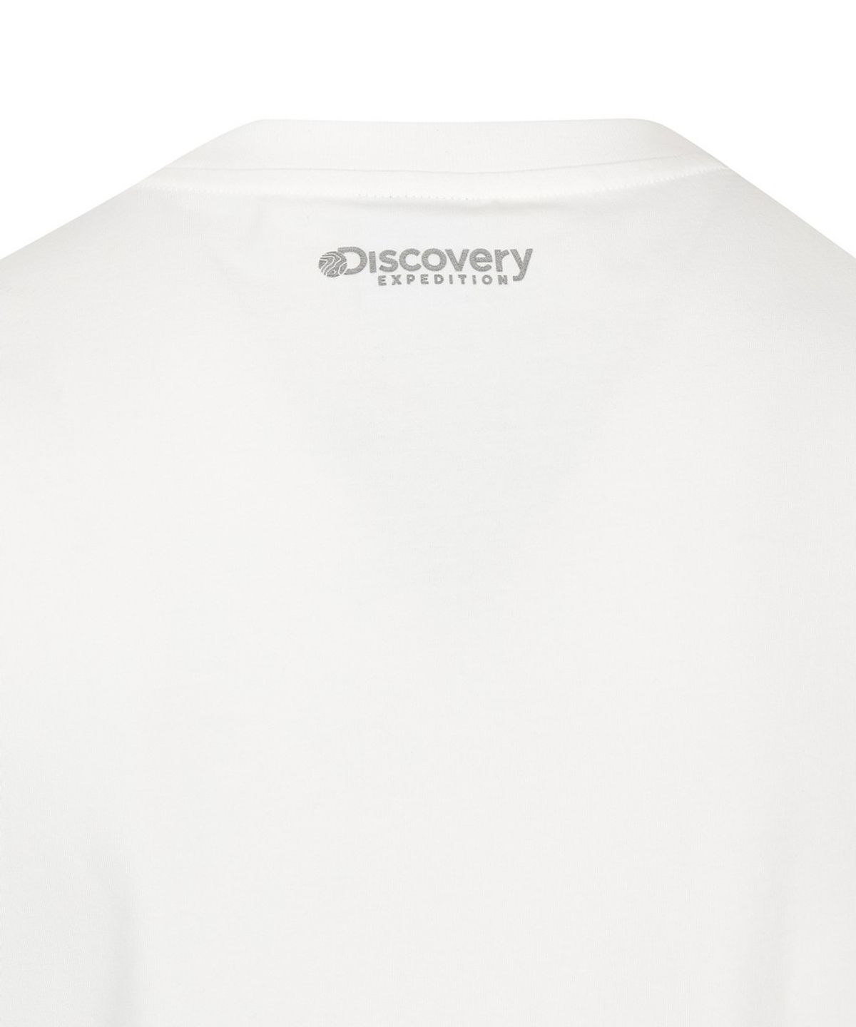 디스커버리 익스페디션(DISCOVERY EXPEDITION) 남성 프레시벤트 로건 반팔티셔츠 (WHITE)