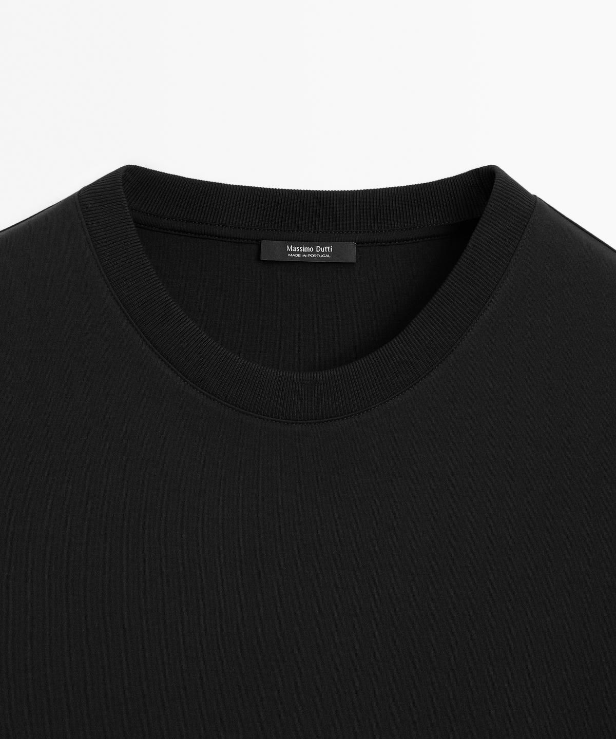 마시모두띠(MASSIMO DUTTI) 100% 코튼 반팔 티셔츠