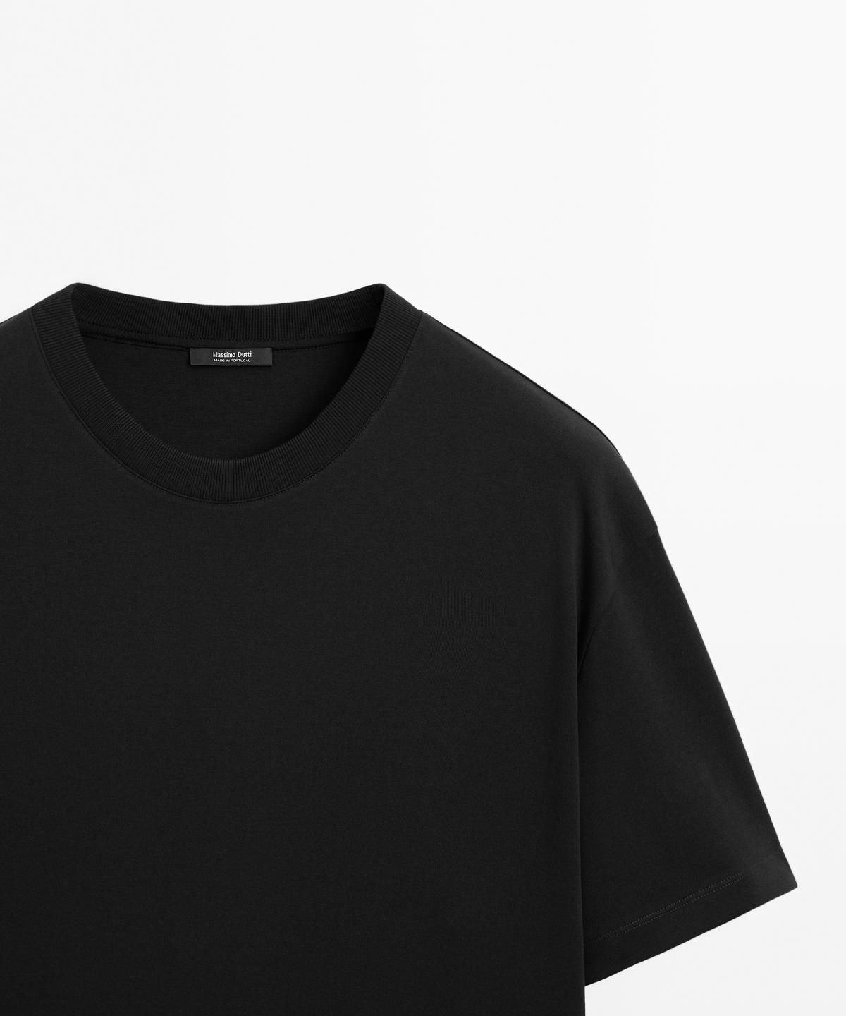 마시모두띠(MASSIMO DUTTI) 100% 코튼 반팔 티셔츠