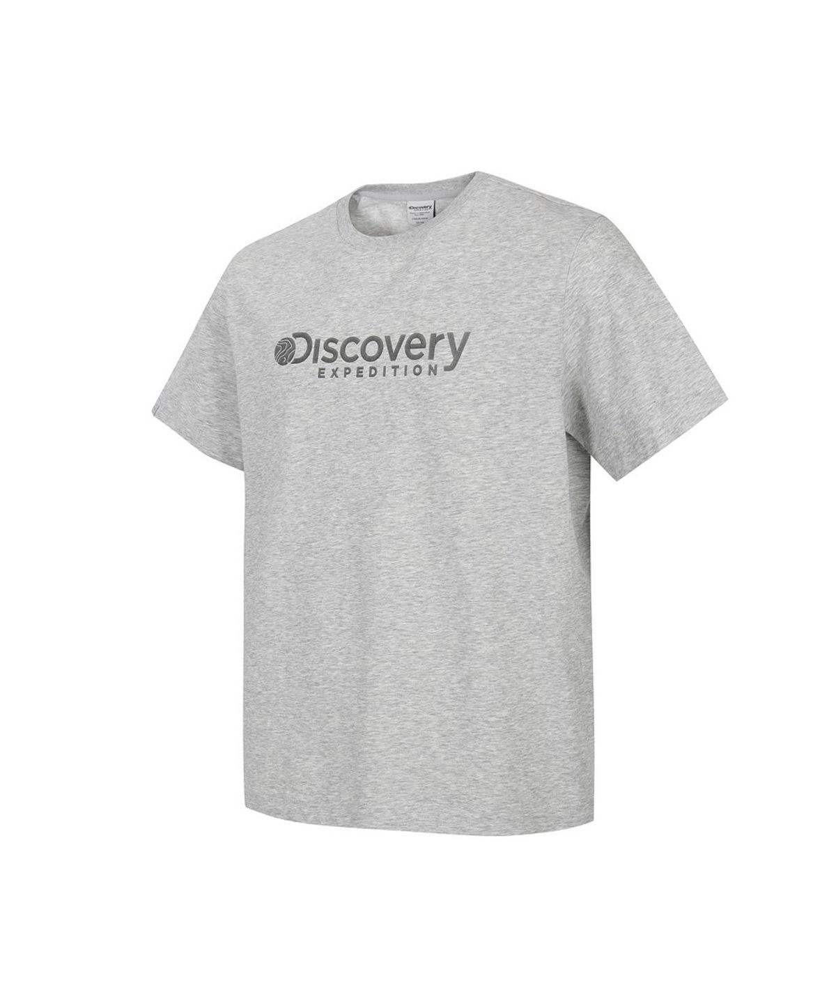 디스커버리 익스페디션(DISCOVERY EXPEDITION) 남성 프레시벤트 로건 반팔티셔츠 (M/GREY)