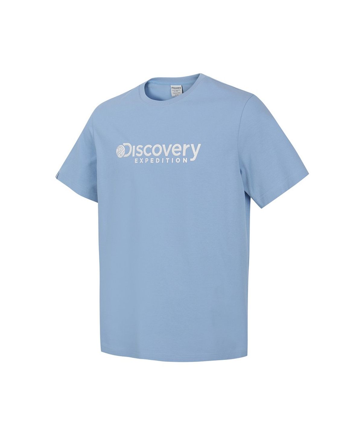 디스커버리 익스페디션(DISCOVERY EXPEDITION) 남성 프레시벤트 로건 반팔티셔츠 (BLUE)