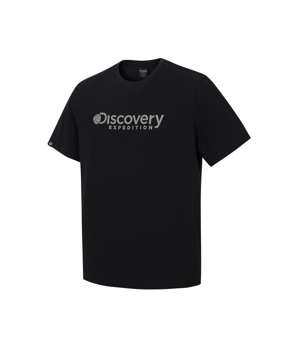 디스커버리 익스페디션(DISCOVERY EXPEDITION) 남성 프레시벤트 로건 반팔티셔츠 (BLACK)