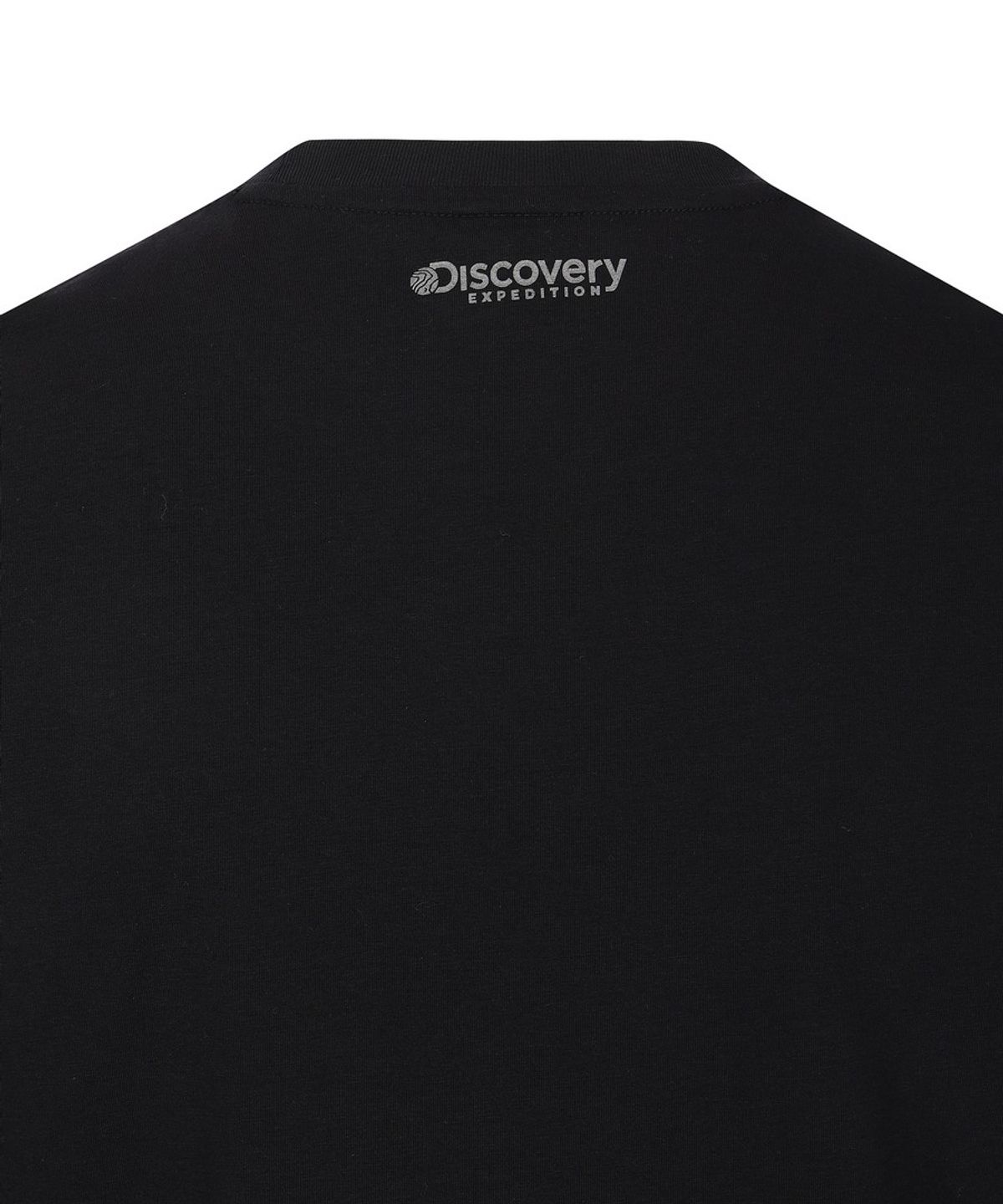 디스커버리 익스페디션(DISCOVERY EXPEDITION) 남성 프레시벤트 로건 반팔티셔츠 (BLACK)