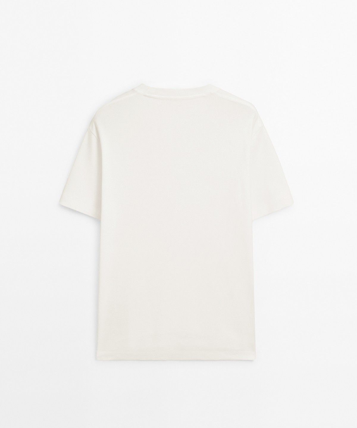 마시모두띠(MASSIMO DUTTI) 100% 코튼 반팔 티셔츠