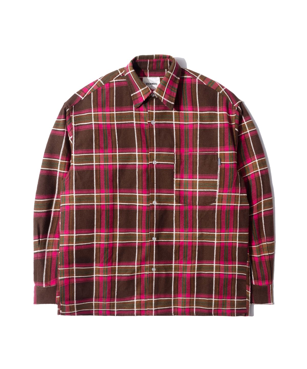 큐티에잇 가먼츠(QT8 GARMENTS) LB Rustic Core Flannel Check Shirt (Pink)