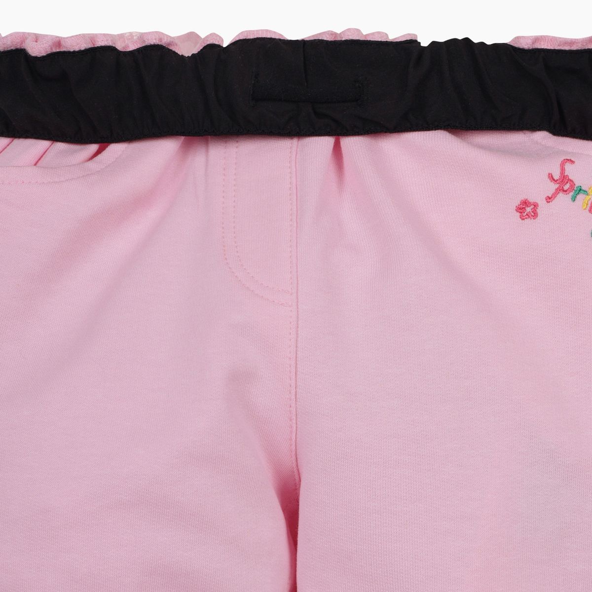 베네통키즈(BENETTONKIDS) 컬러스 부츠컷 말랑 팬츠_QATP03611PK