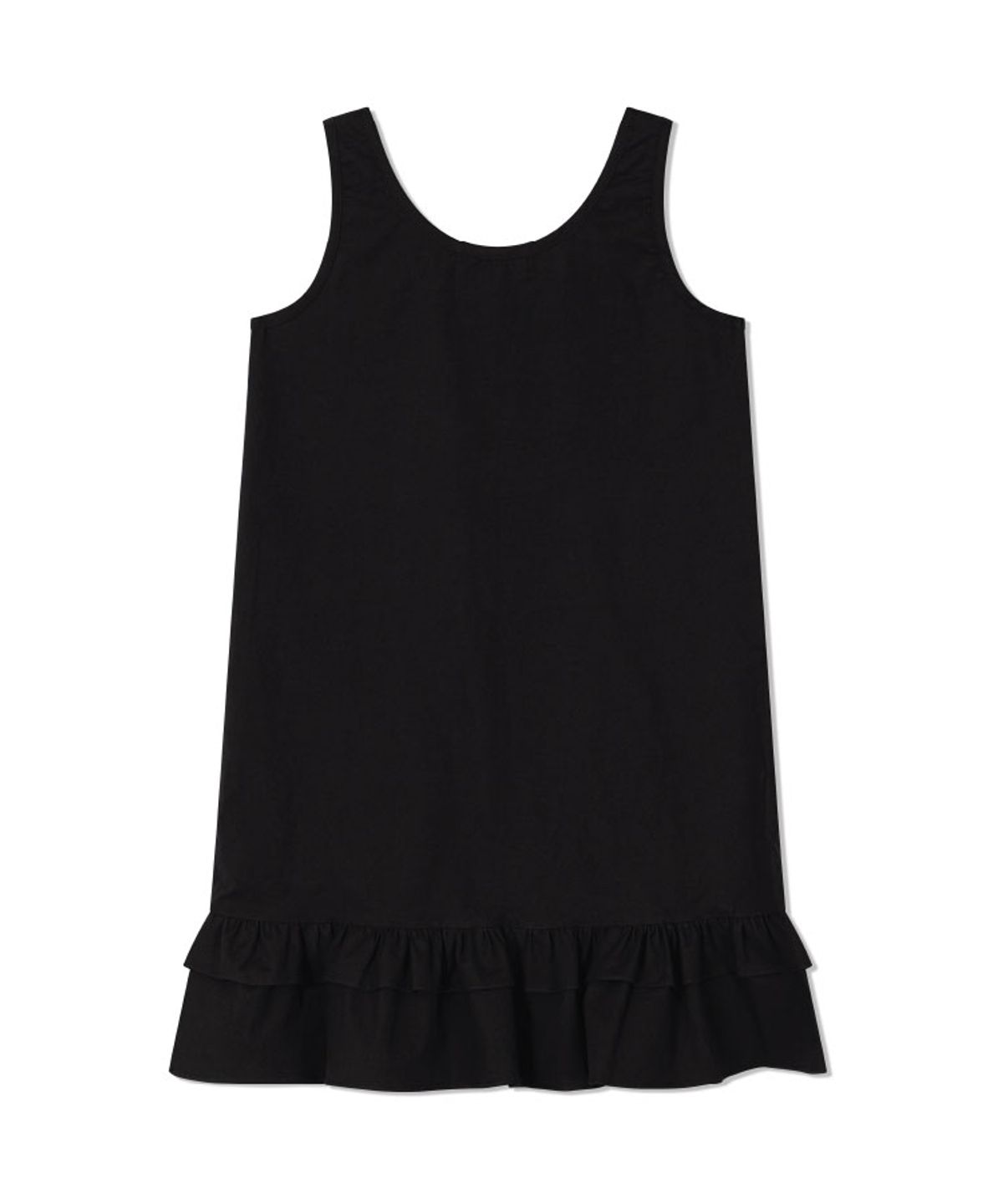 구월십일(GUWOLSIBIL) LAYERED LONG DRESS BLACK