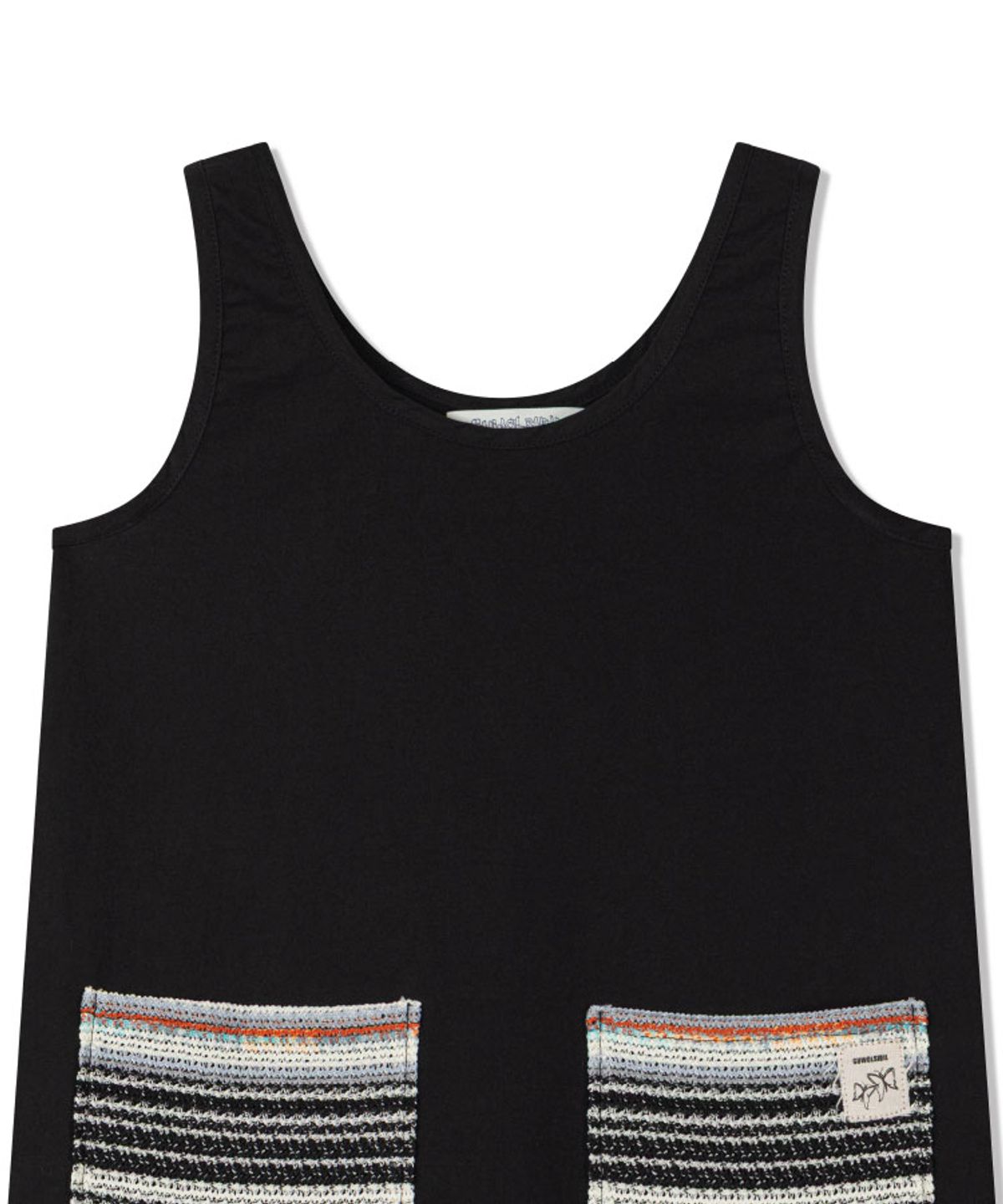 구월십일(GUWOLSIBIL) LAYERED LONG DRESS BLACK