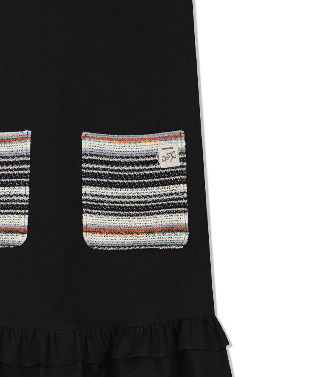 구월십일(GUWOLSIBIL) LAYERED LONG DRESS BLACK