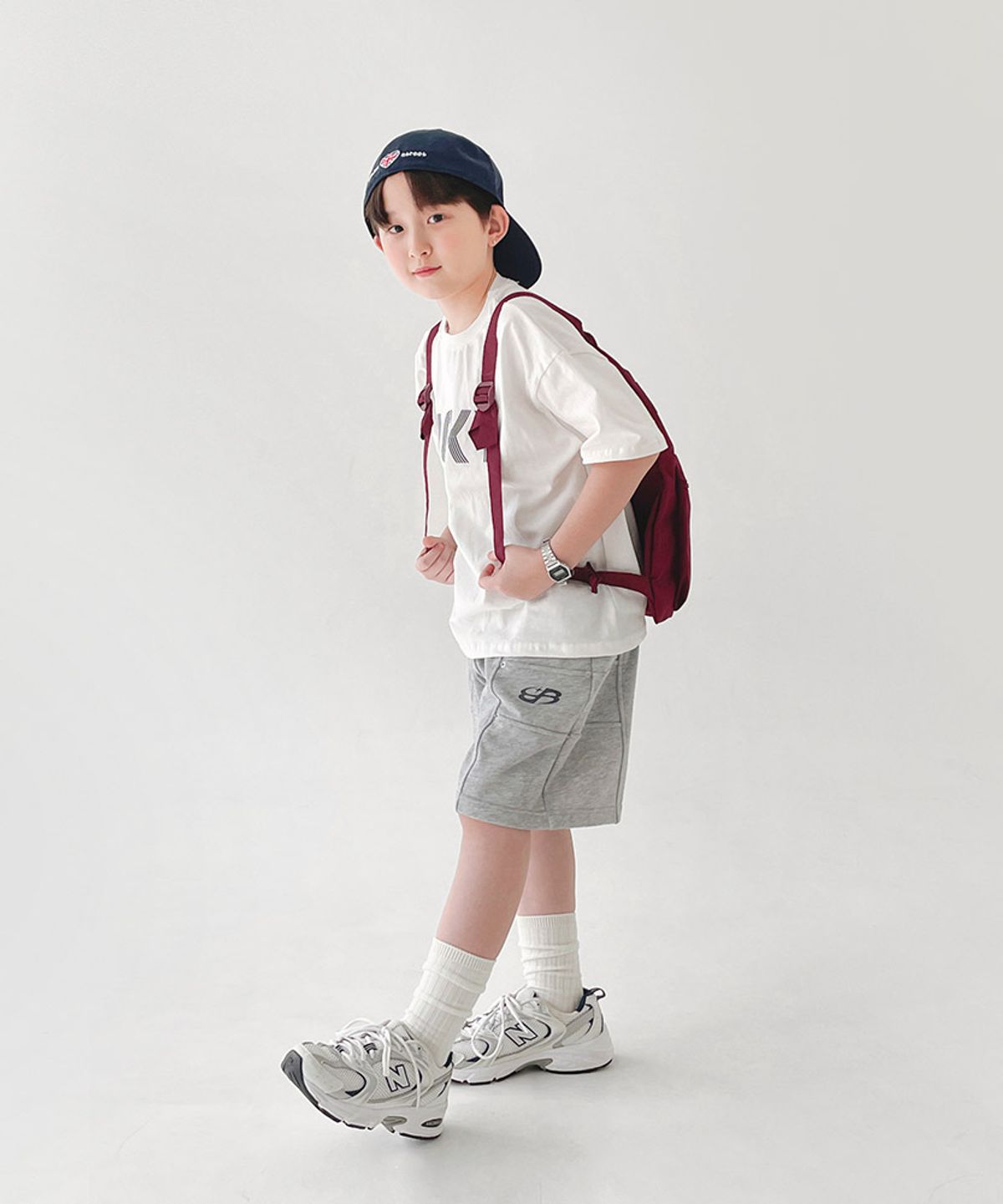 베리클로젯(BERRYCLOSET) 볼트 리벳 팬츠