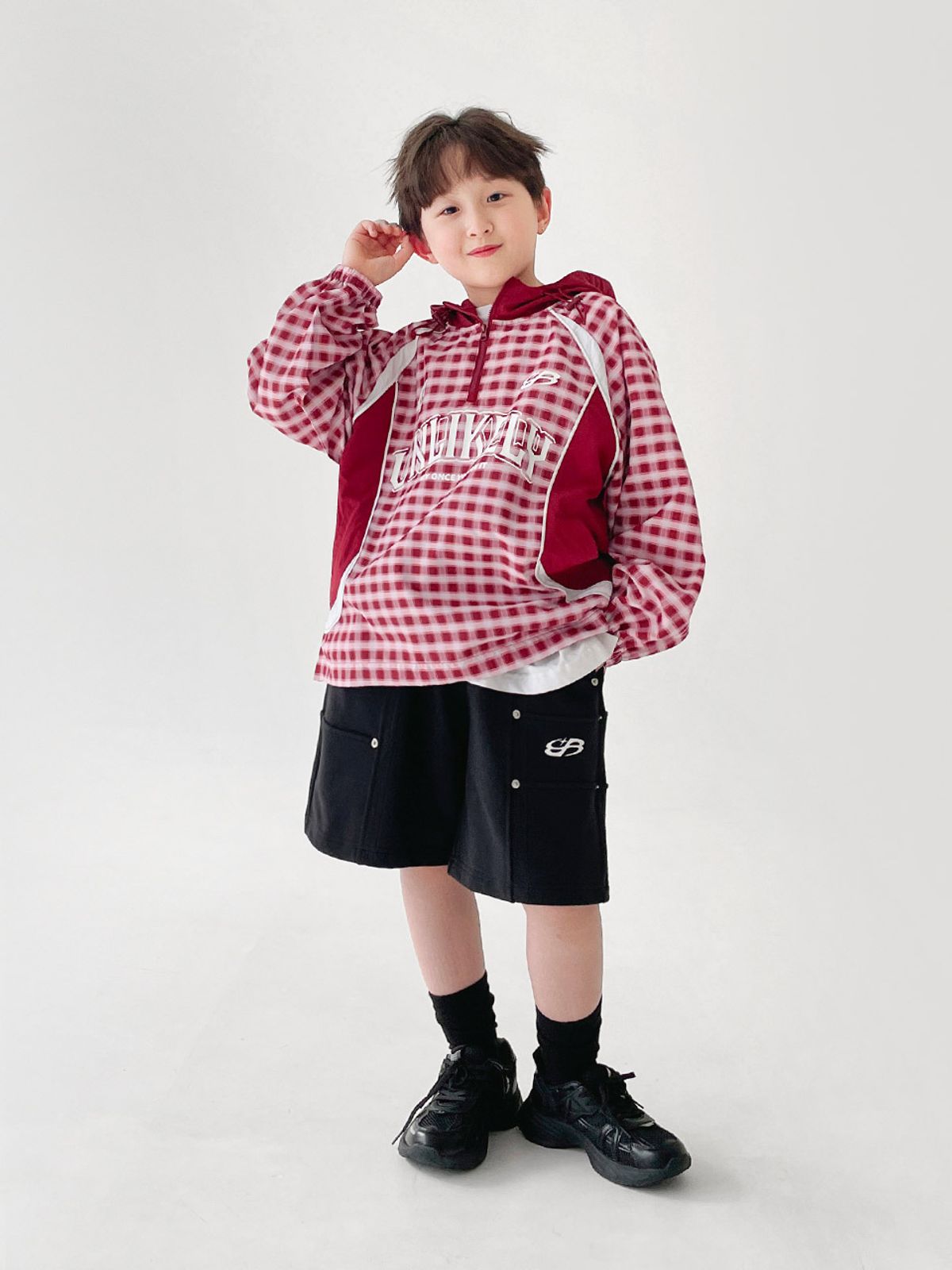 베리클로젯(BERRYCLOSET) 볼트 리벳 팬츠