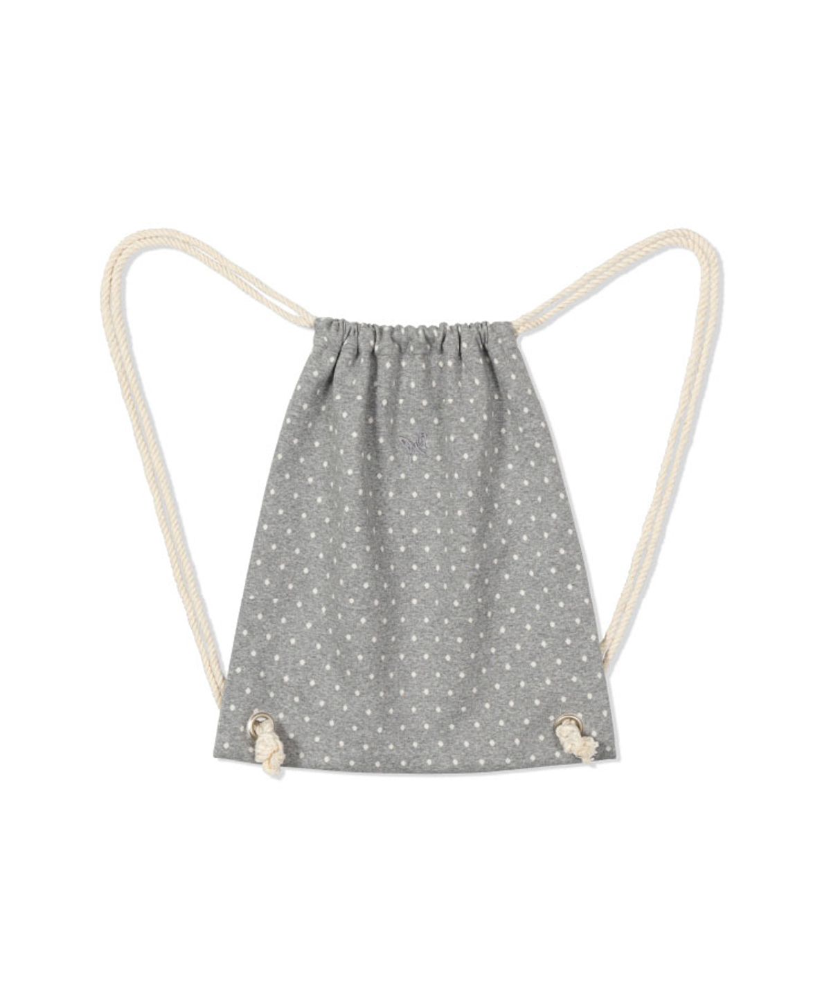 구월십일(GUWOLSIBIL) DOT STRING BAG MELANGE GREY