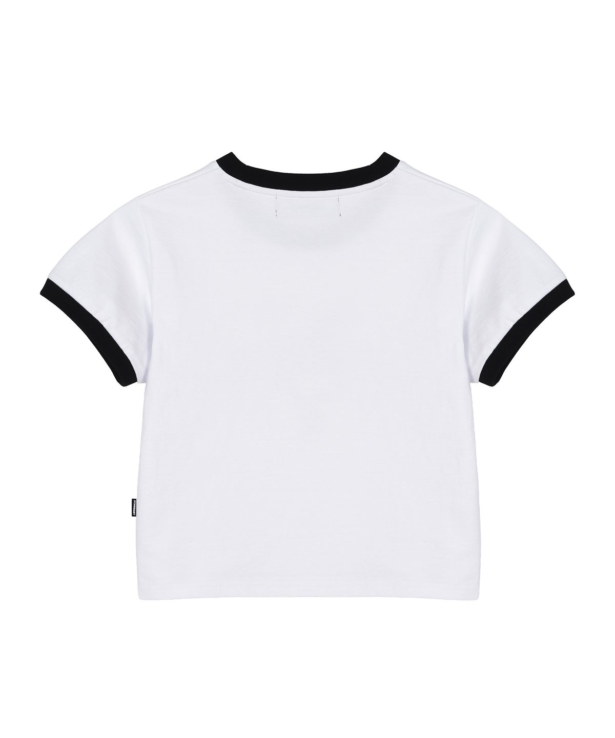 도미넌트(DOMINANT) 3 Star Horse Patch Crop T-Shirt_White