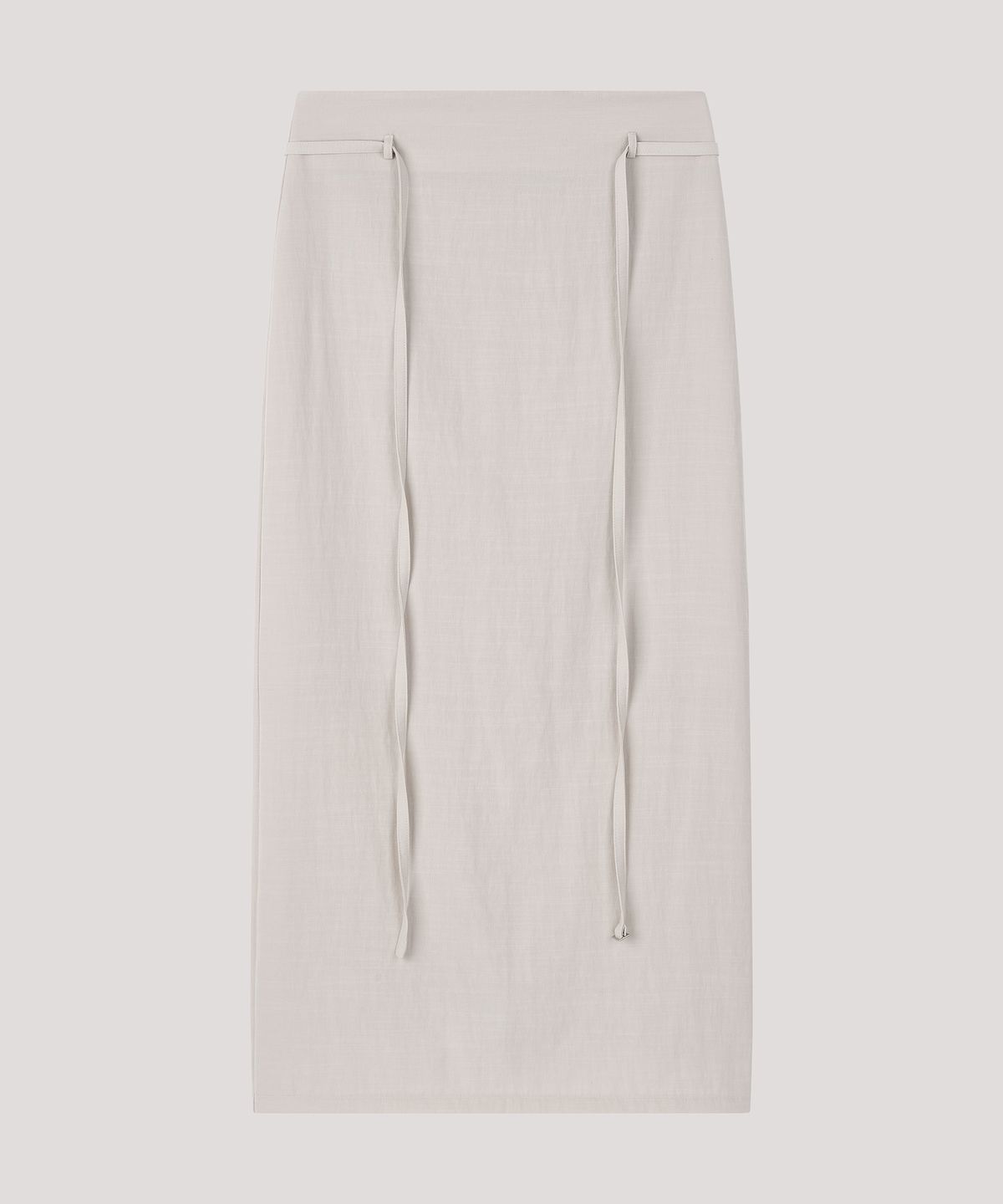더 릴(THE LILLE) Belt Long Skirt_Beige