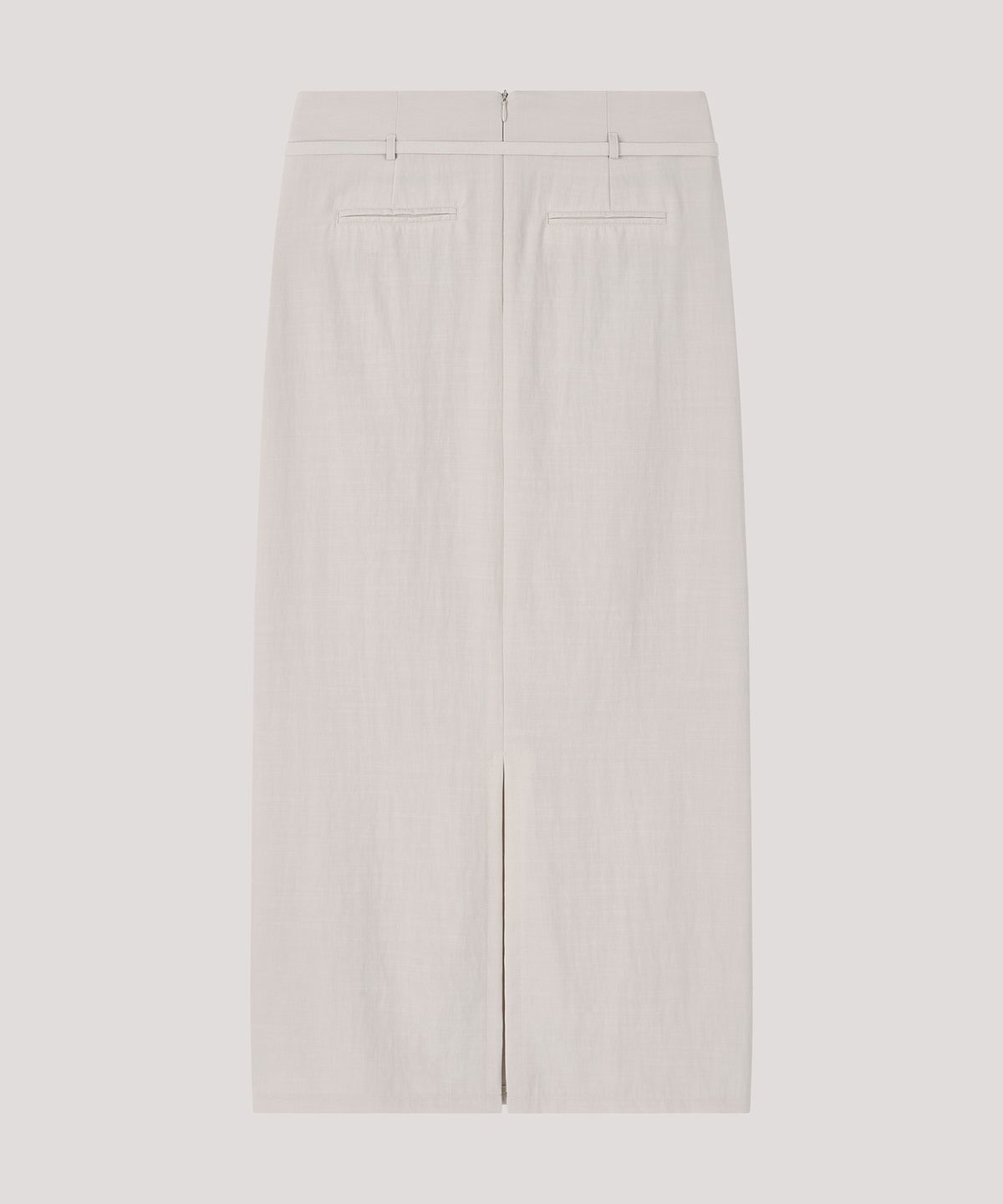 더 릴(THE LILLE) Belt Long Skirt_Beige