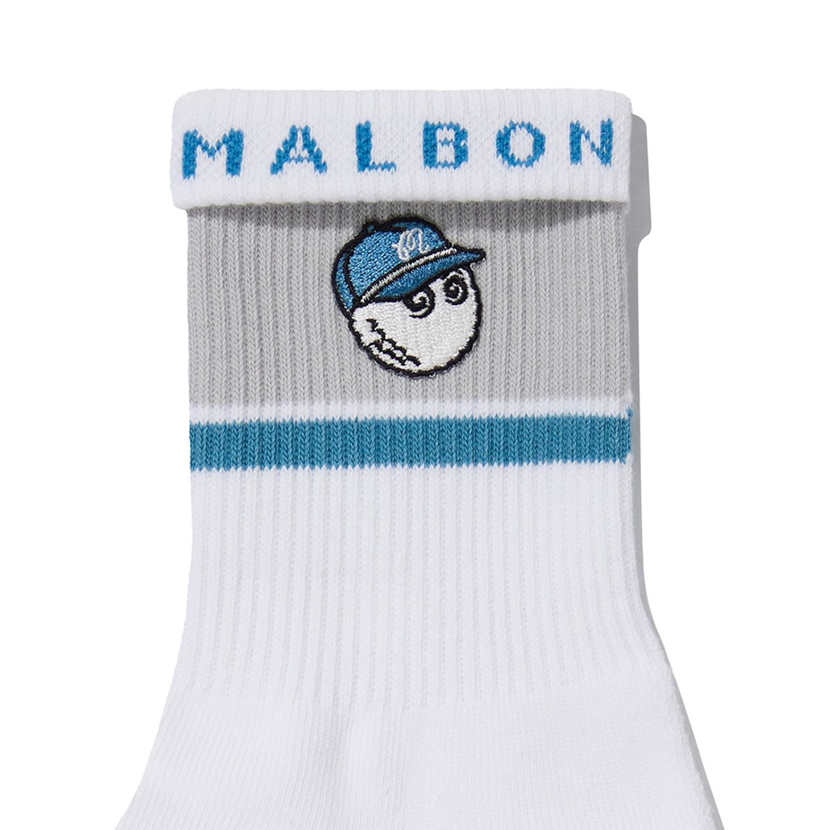 말본 골프(MALBON GOLF) 버킷 와펜 베이직 크루삭스 BLUE