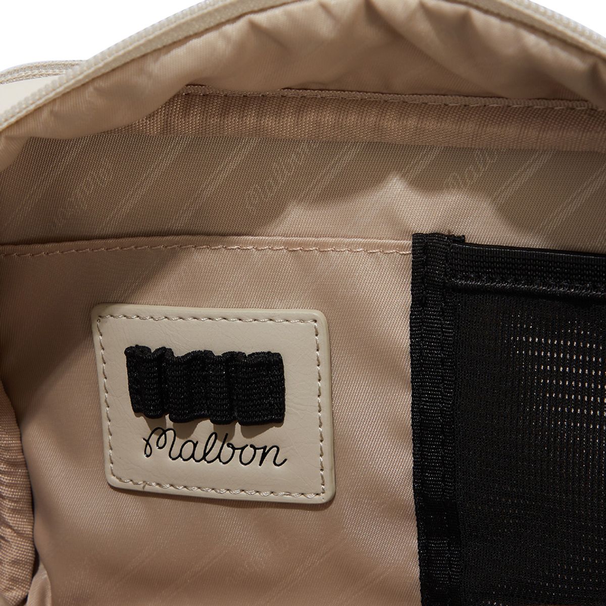 말본 골프(MALBON GOLF) 클럽하우스 시그니처 파우치 BEIGE