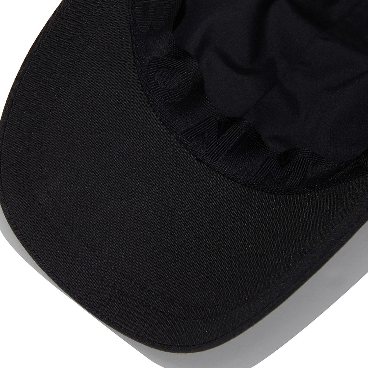 말본 골프(MALBON GOLF) 가죽패치 포인트 베이직 볼캡 BLACK