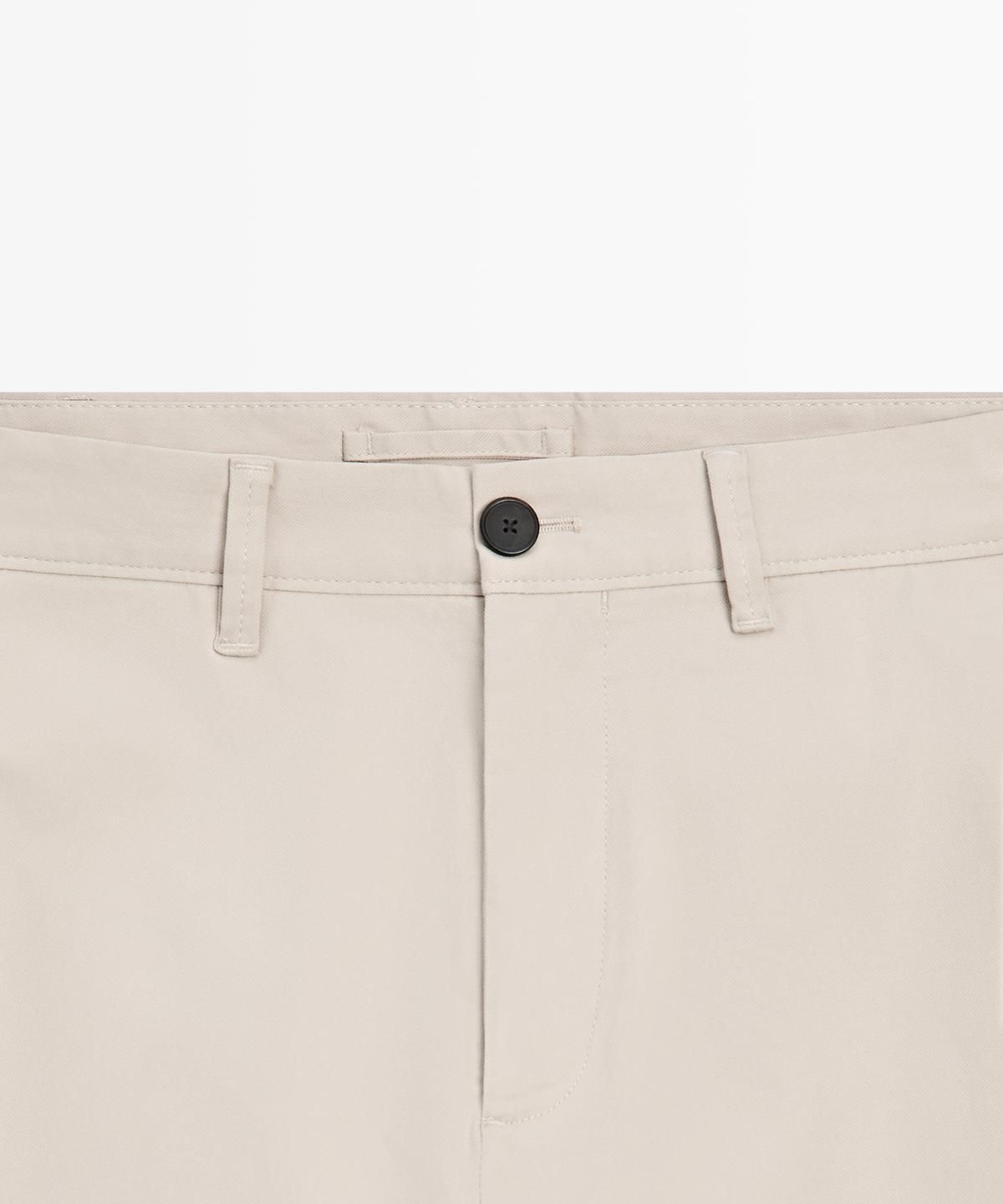마시모두띠(MASSIMO DUTTI) 코튼 블렌드 슬림핏 팬츠