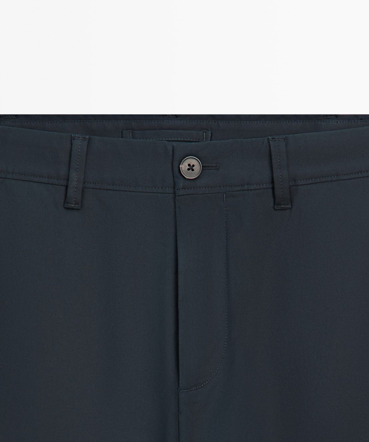 마시모두띠(MASSIMO DUTTI) 코튼 블렌드 슬림핏 팬츠