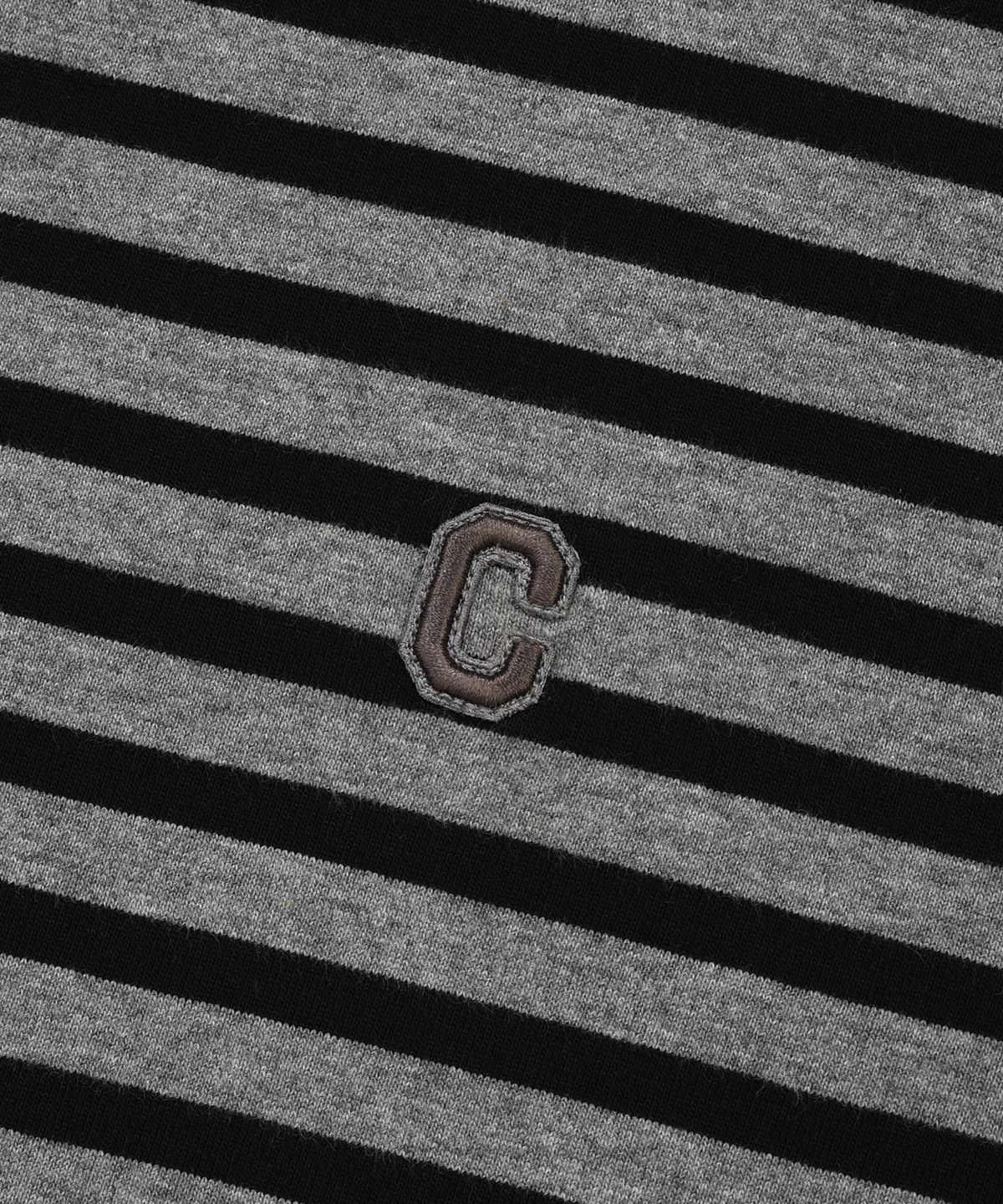 커버낫(COVERNAT) 베이직 스트라이프 티셔츠 블랙