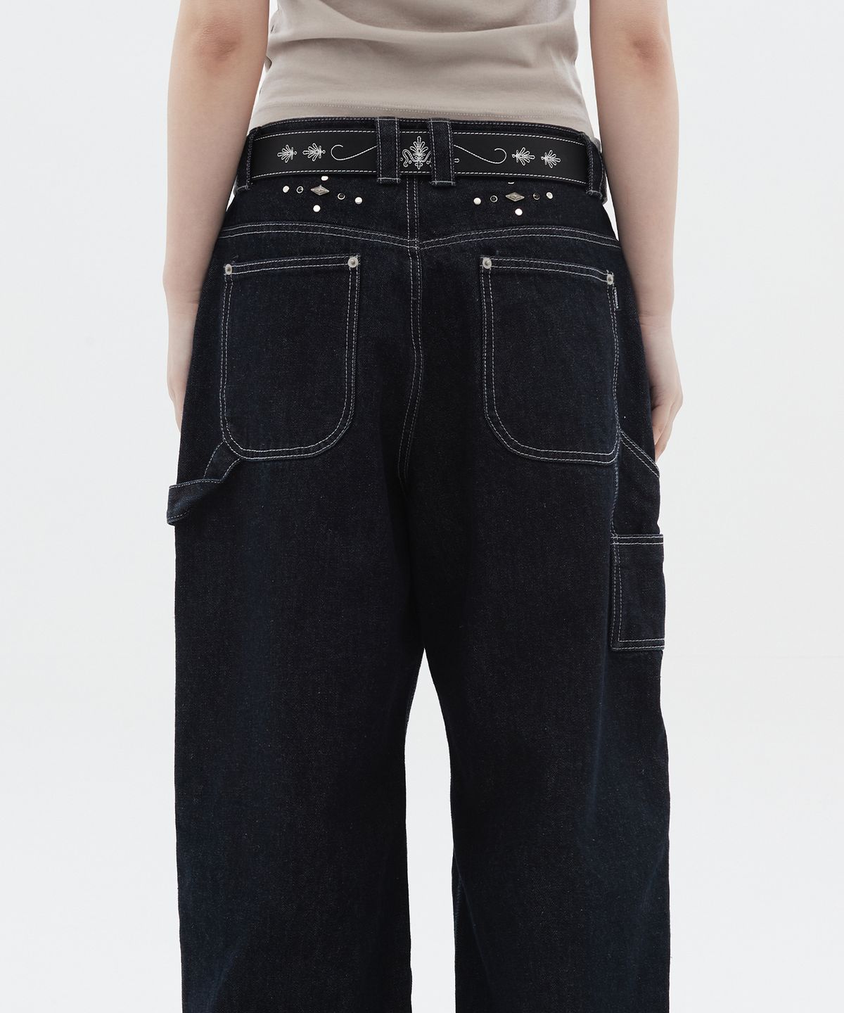 도미넌트(DOMINANT) Heritage Embroidery Belt_Black