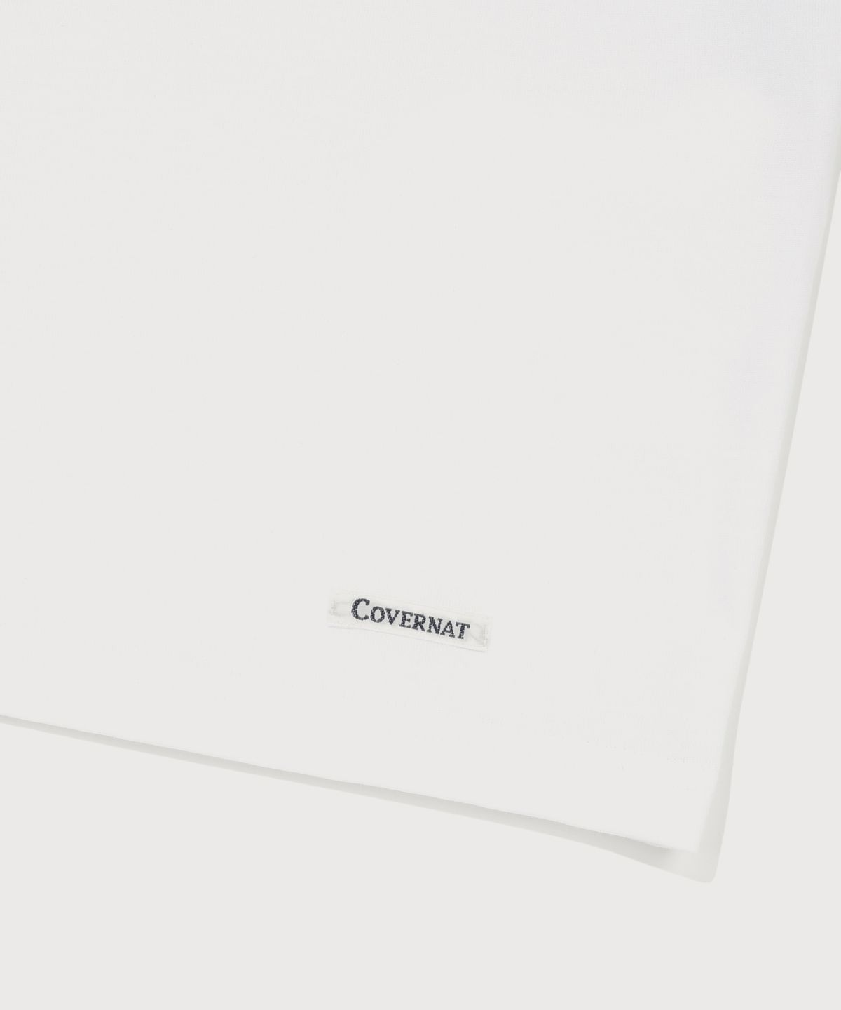 커버낫(COVERNAT) [2PACK] 레이어드 티셔츠 블랙/화이트