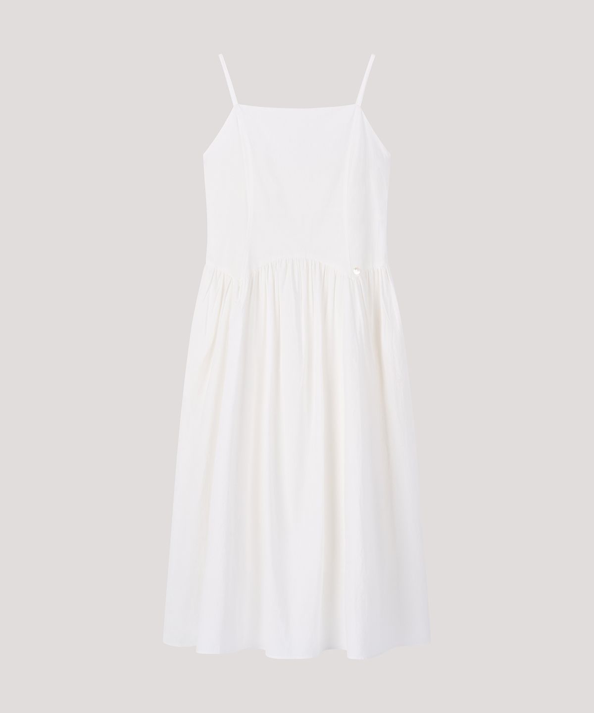 더 릴(THE LILLE) Shirring long Dress_Ivory