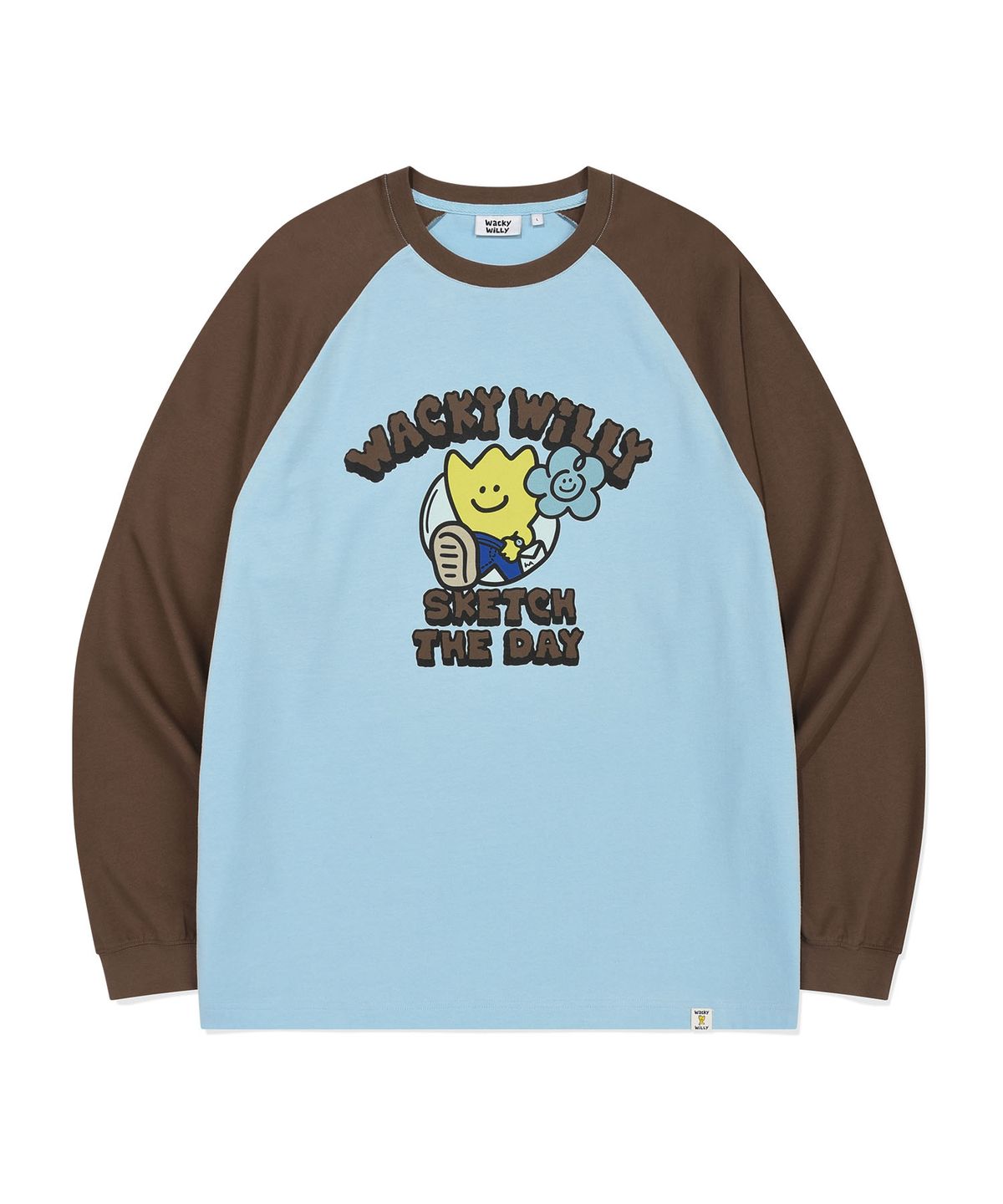 와키윌리(WACKY WILLY) 나글랑 롱슬리브 블루