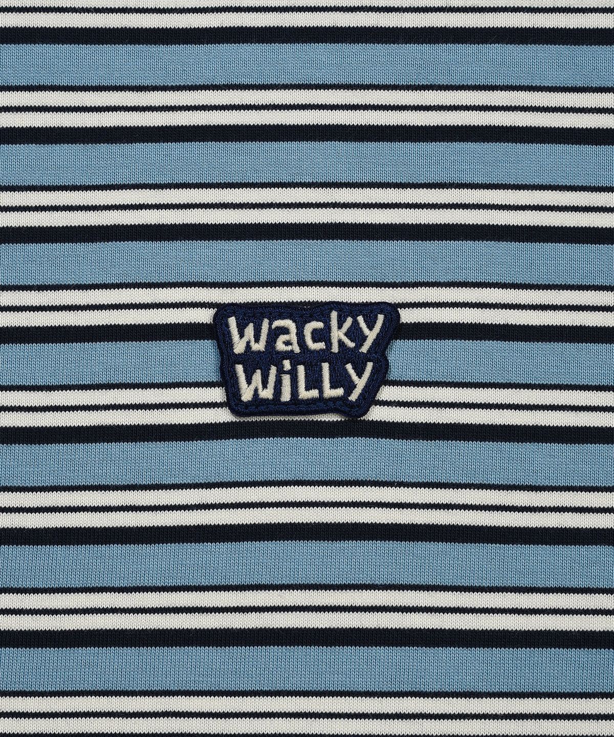 와키윌리(WACKY WILLY) 스트라이프 롱슬리브 블루