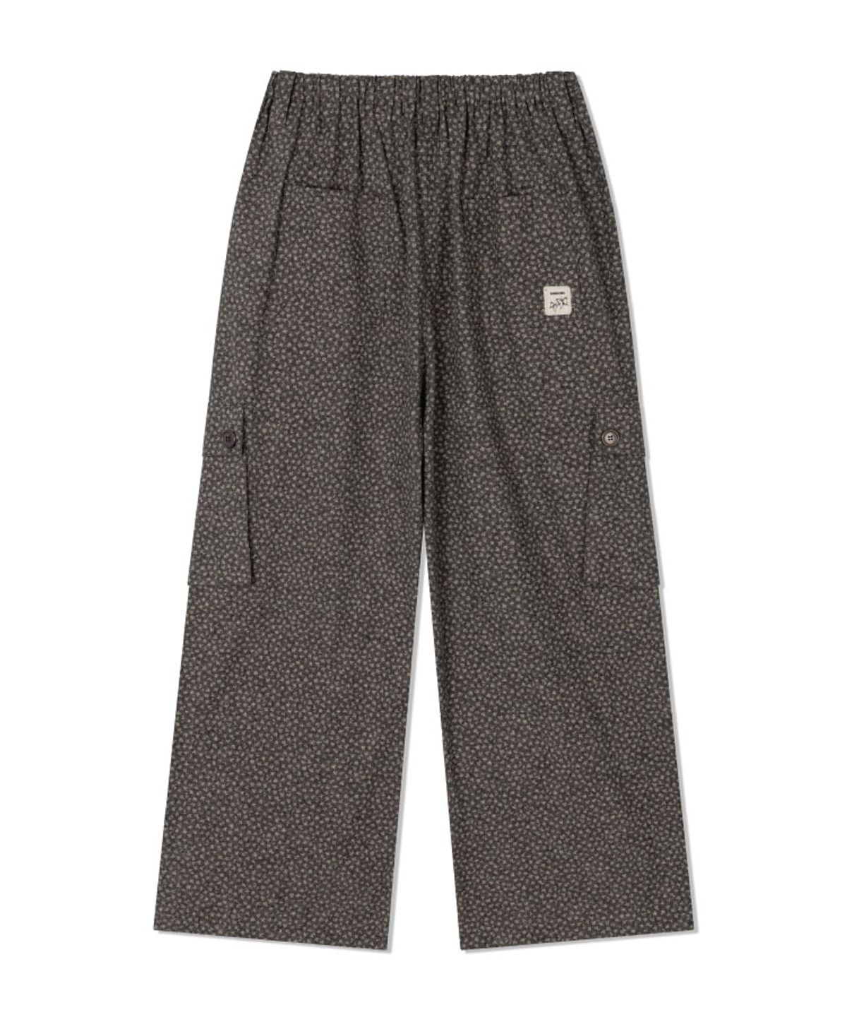 구월십일(GUWOLSIBIL) BOHEMIAN WIDE BANDING PANTS DEEP KHAKI