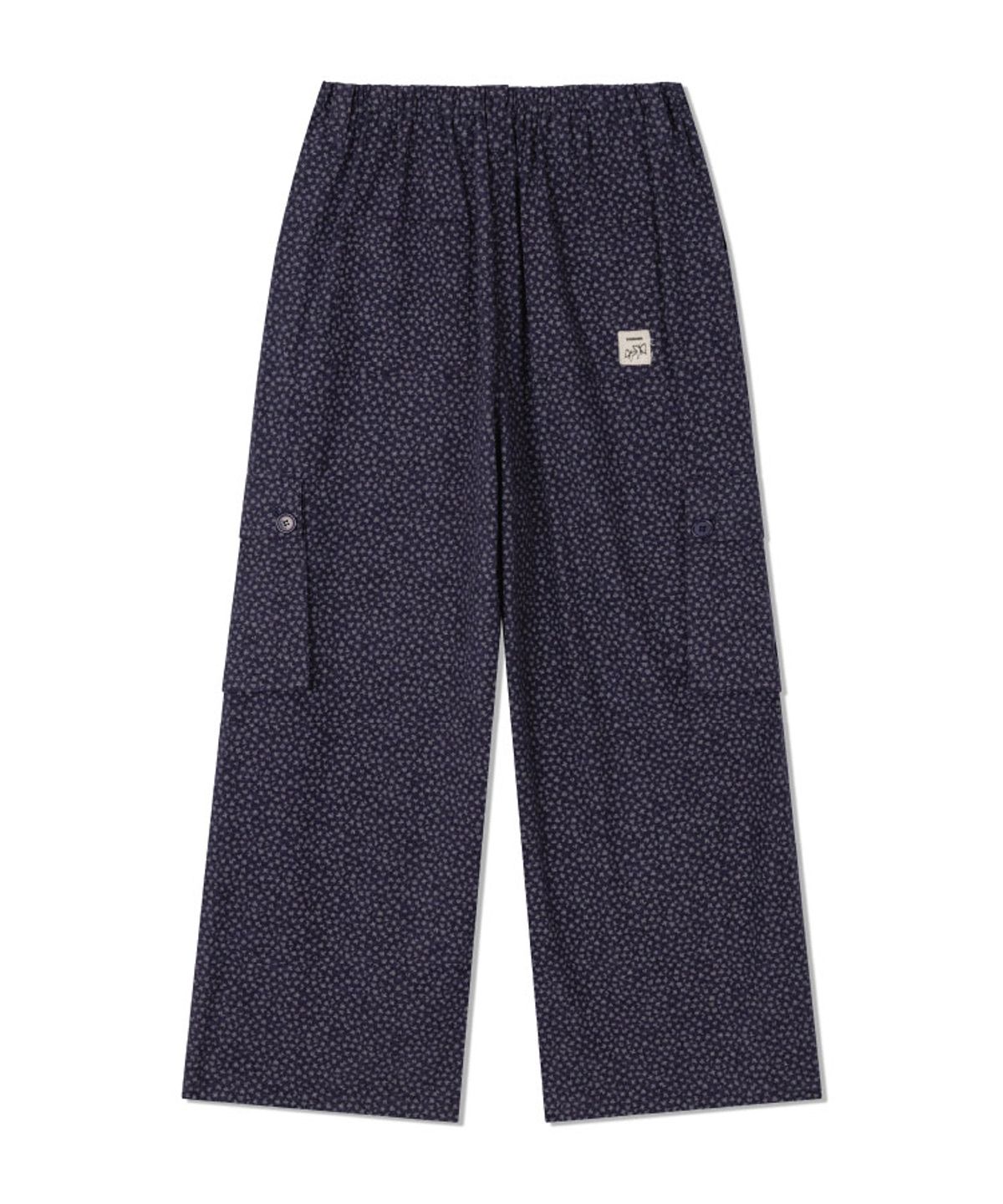 구월십일(GUWOLSIBIL) BOHEMIAN WIDE BANDING PANTS DARK PURPLE