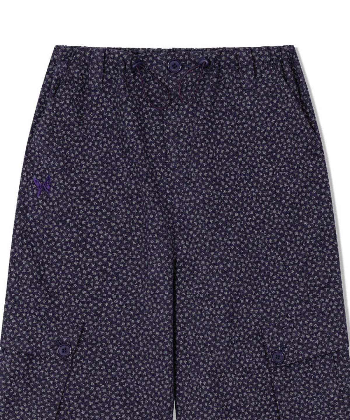 구월십일(GUWOLSIBIL) BOHEMIAN WIDE BANDING PANTS DARK PURPLE