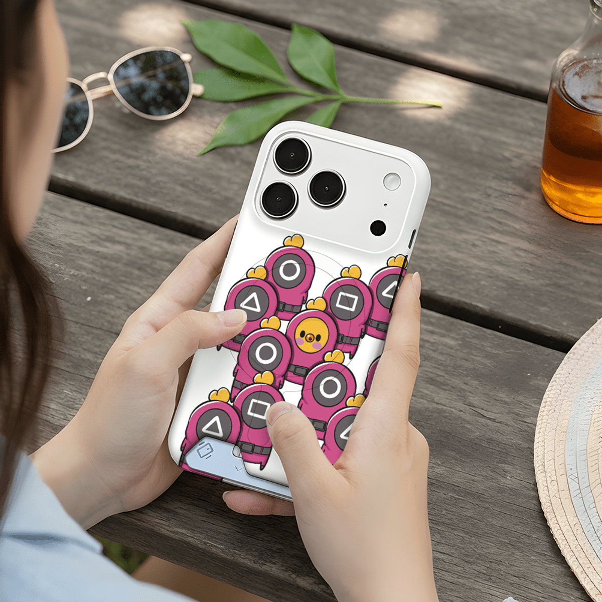 아칸(AKAN) ROYCE 오징어게임 맥세이프 카드슬라이드 케이스
