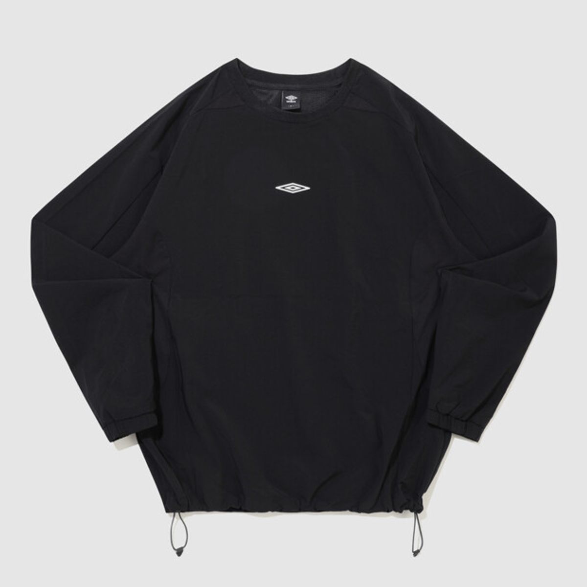 엄브로(UMBRO) 올라운드 스트레치 긴팔 피스테 블랙 UR121SWT22