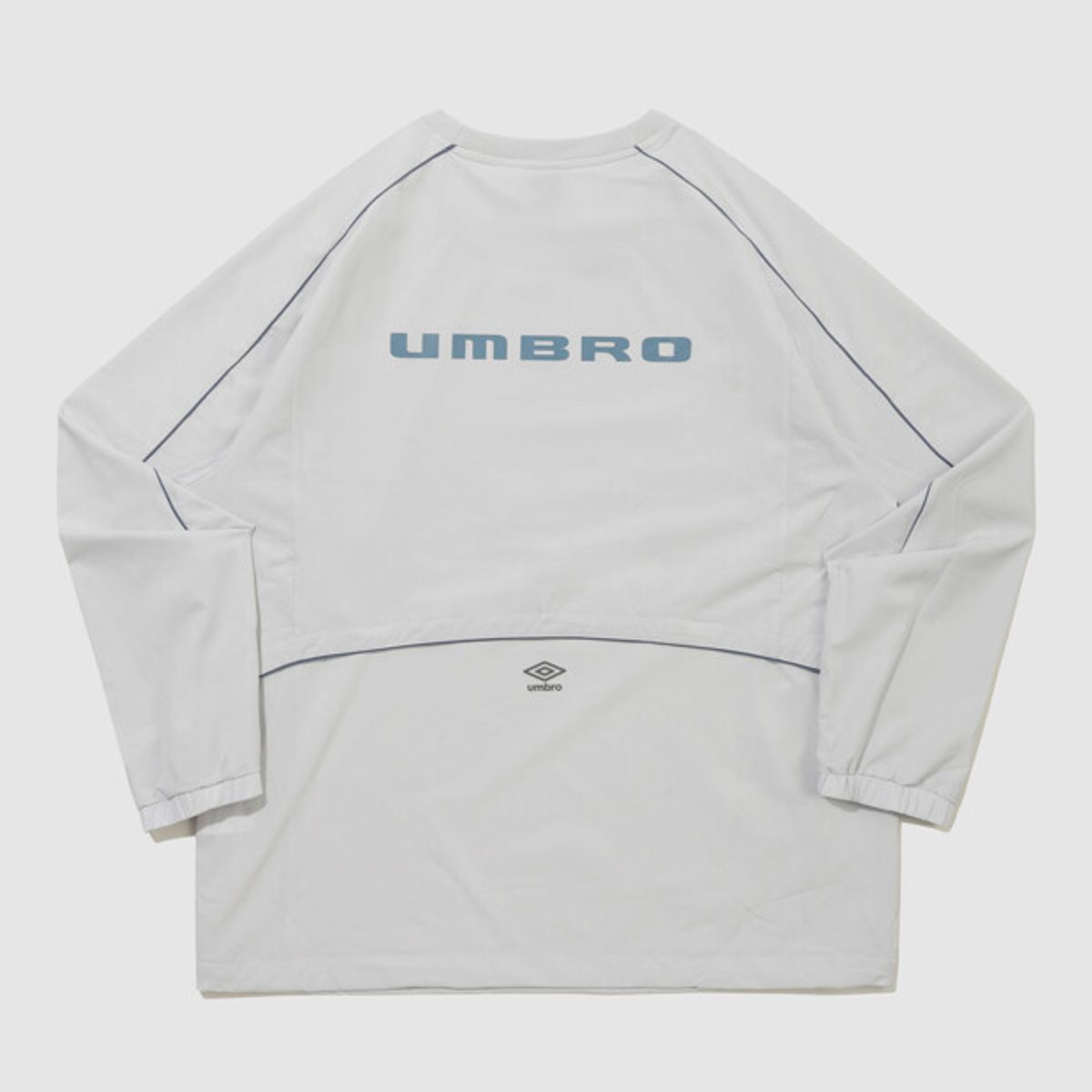 엄브로(UMBRO) 올라운드 스트레치 긴팔 피스테 라이트 그레이 UR121SWT22