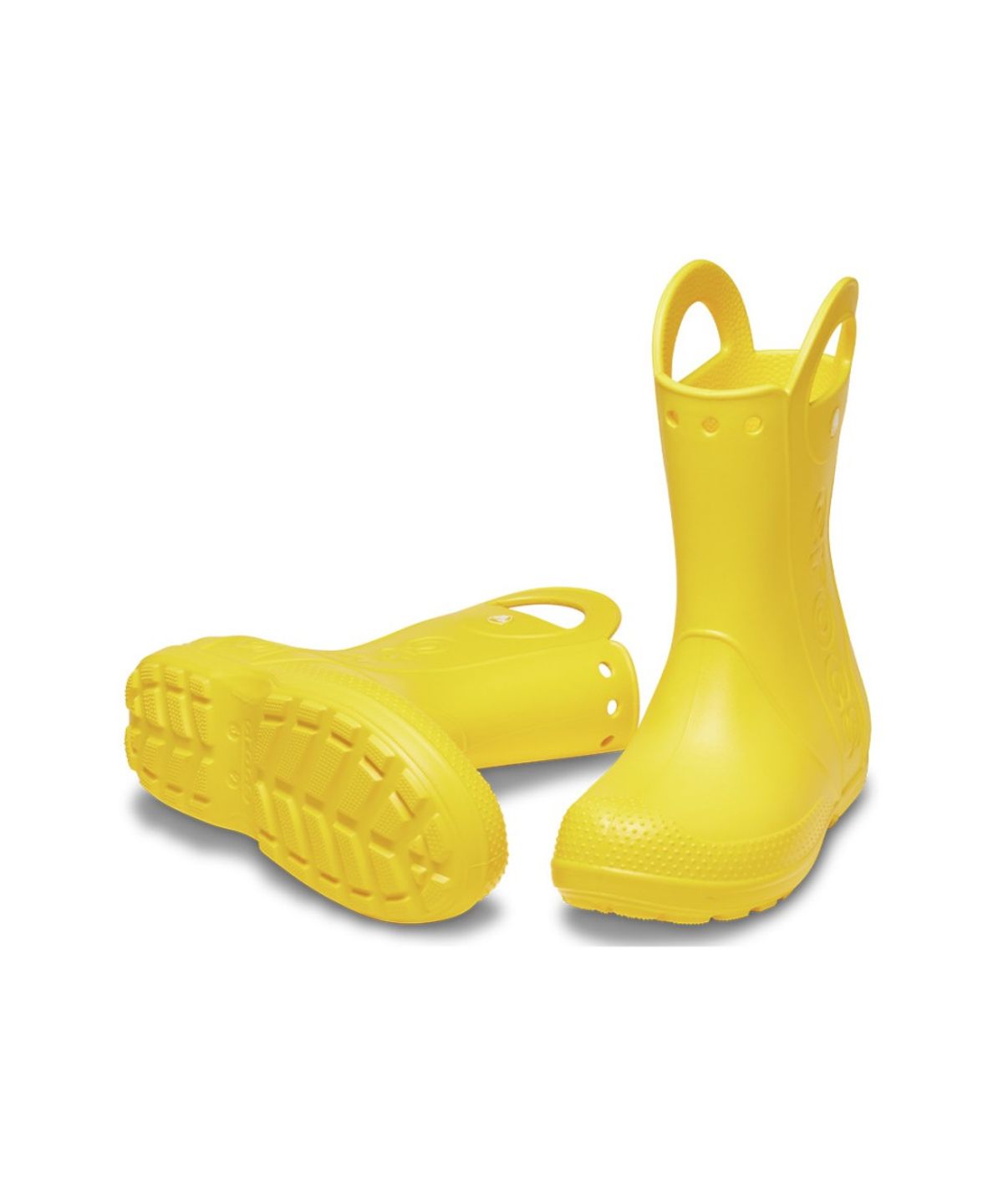 크록스키즈(CROCS KIDS) 유아 핸들 잇 레인 부츠 YEL (26SKBT211056)