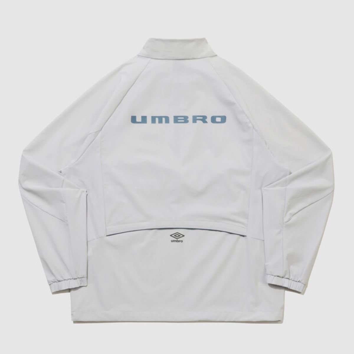 엄브로(UMBRO) 올라운드 스트레치 스탠넥 아노락 라이트 그레이 UR121SWT21