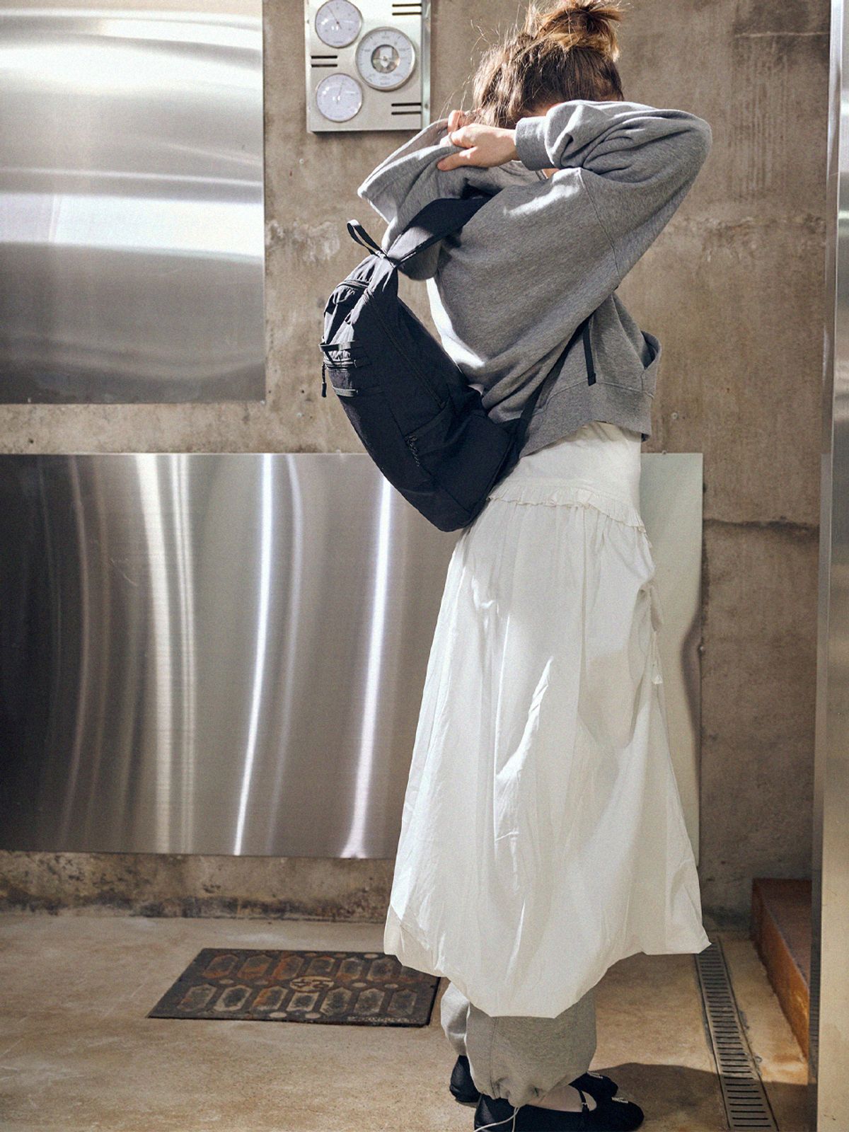 샐볼(SALBOL) 504 EASY BACKPACK [BLACK]