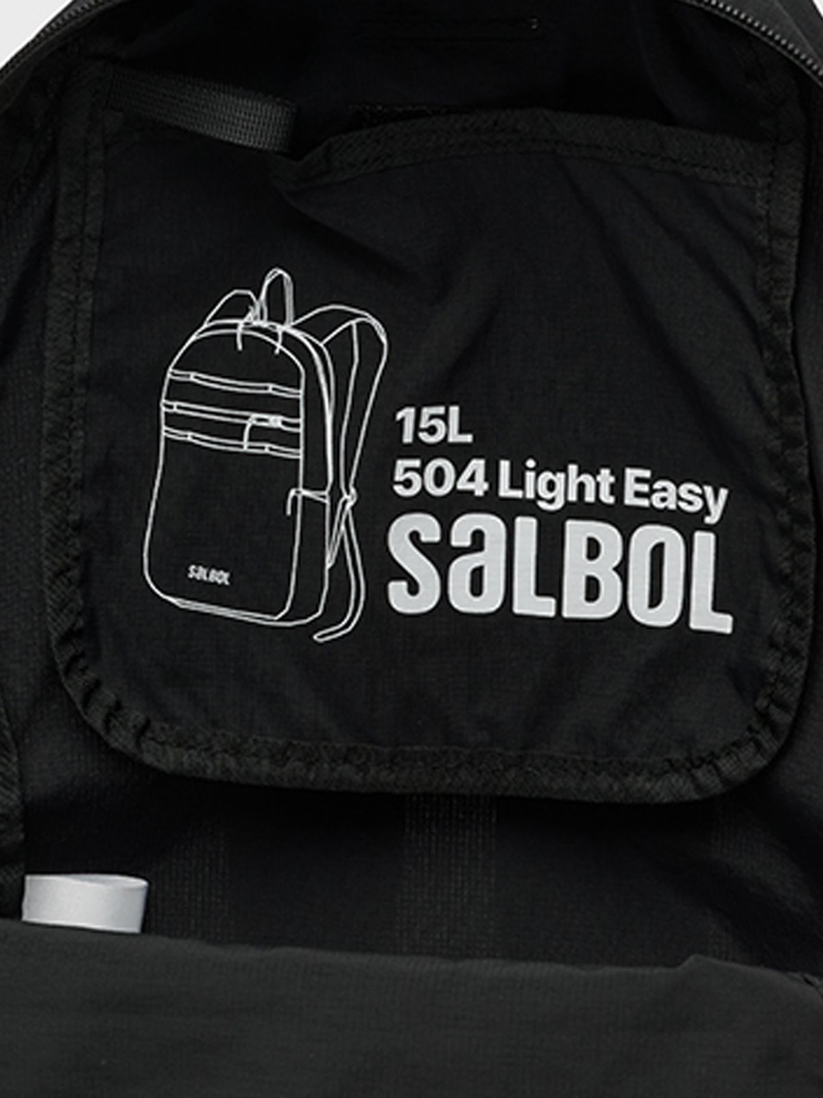 샐볼(SALBOL) 504 EASY BACKPACK [BLACK]