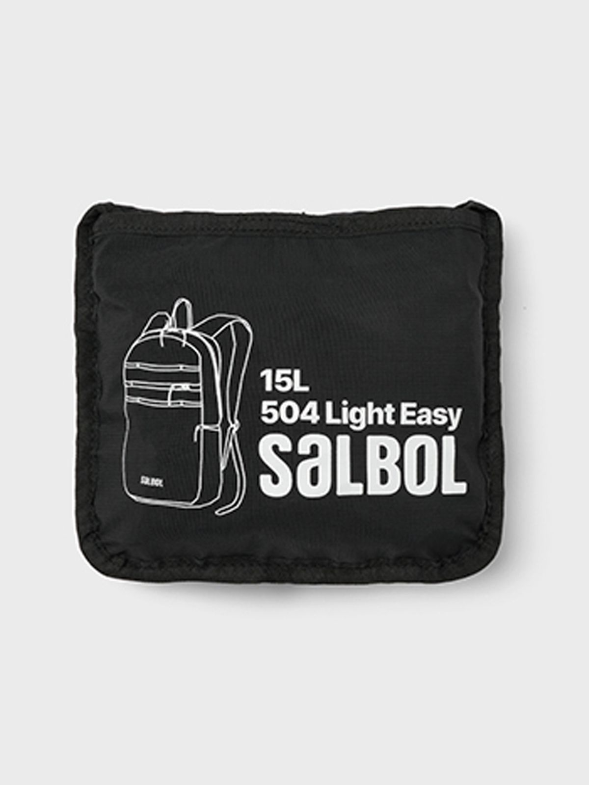 샐볼(SALBOL) 504 EASY BACKPACK [BLACK]