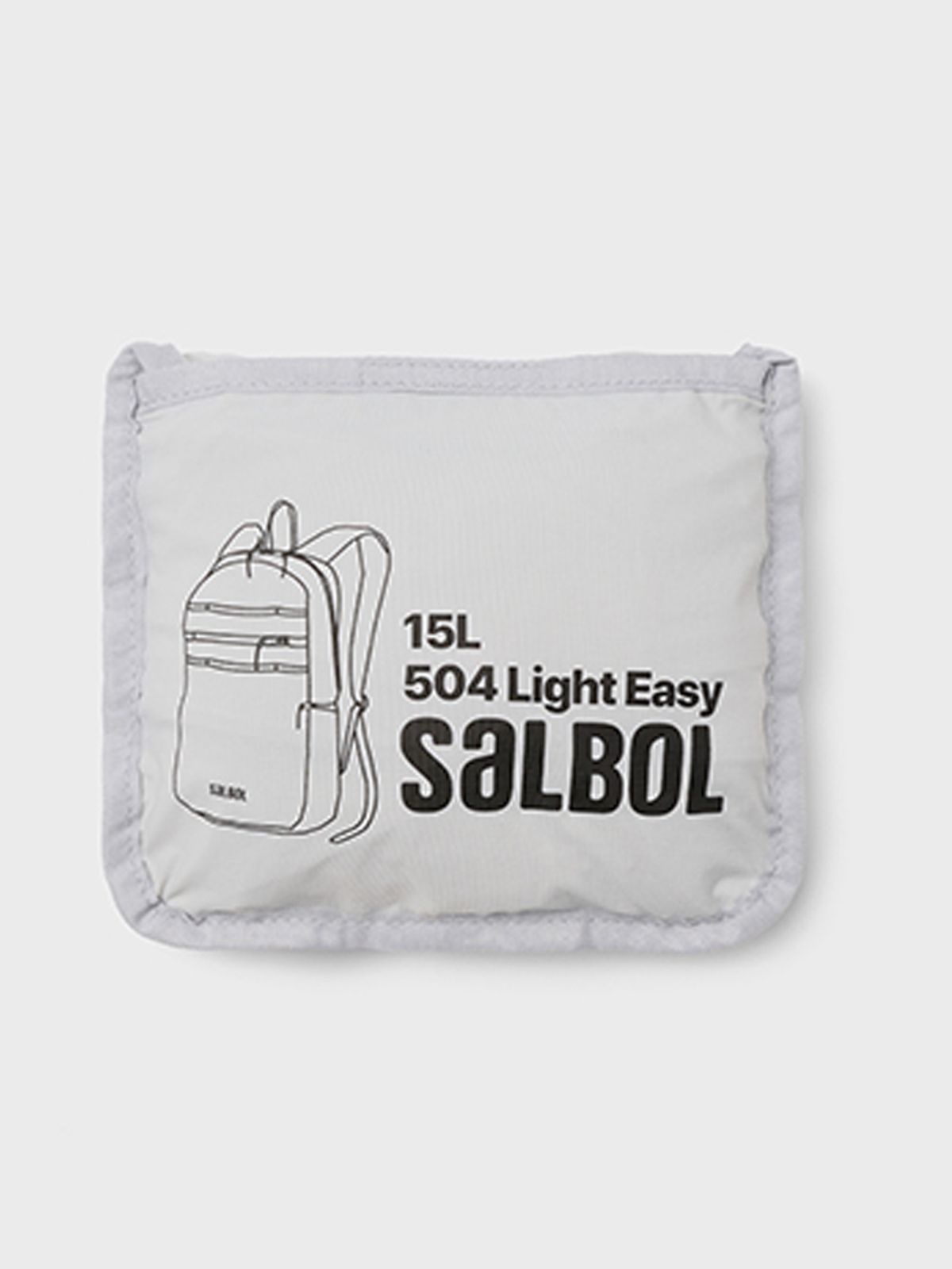 샐볼(SALBOL) 504 EASY BACKPACK [GRAY]