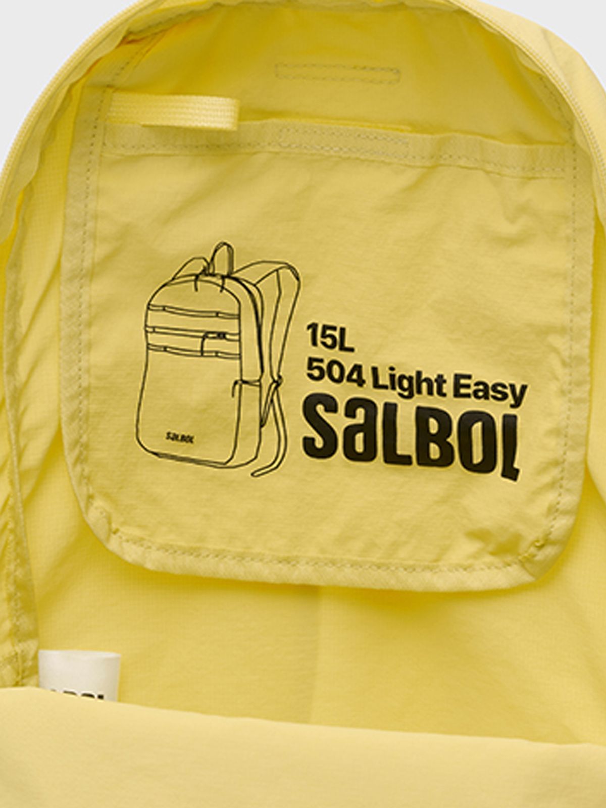 샐볼(SALBOL) 504 EASY BACKPACK [LEMON]