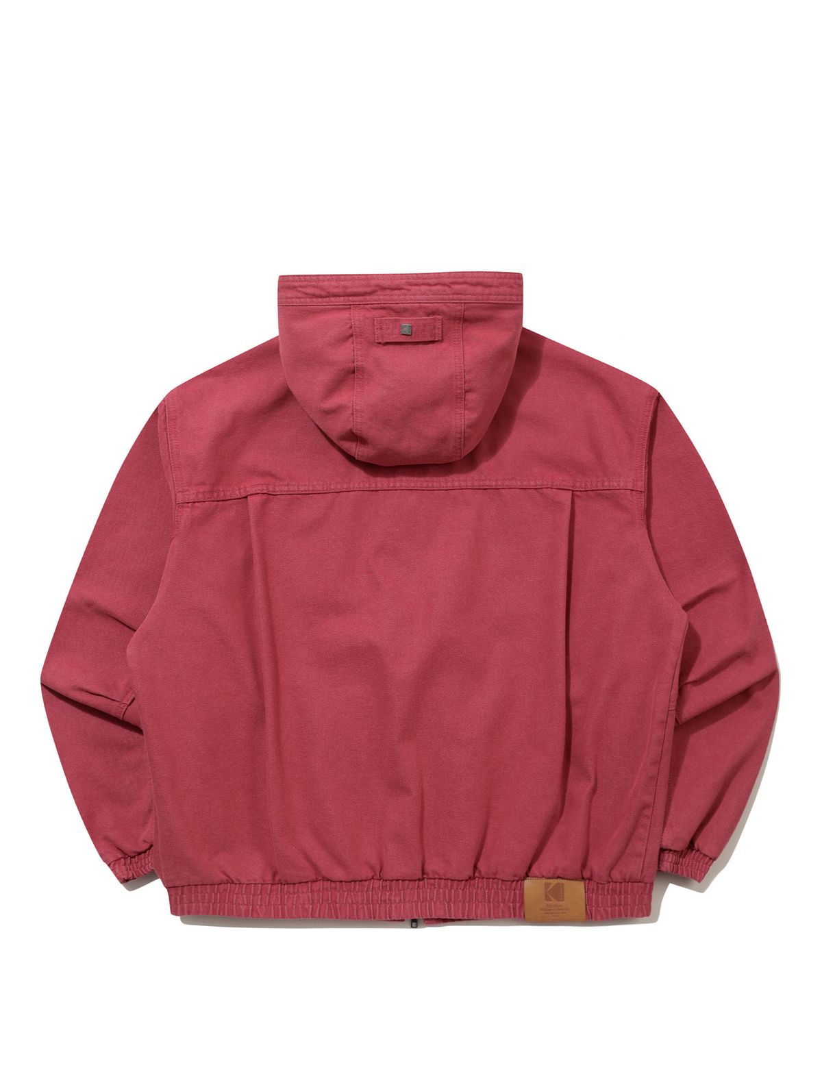 코닥(KODAK) RGB 데님 후드 자켓 RED