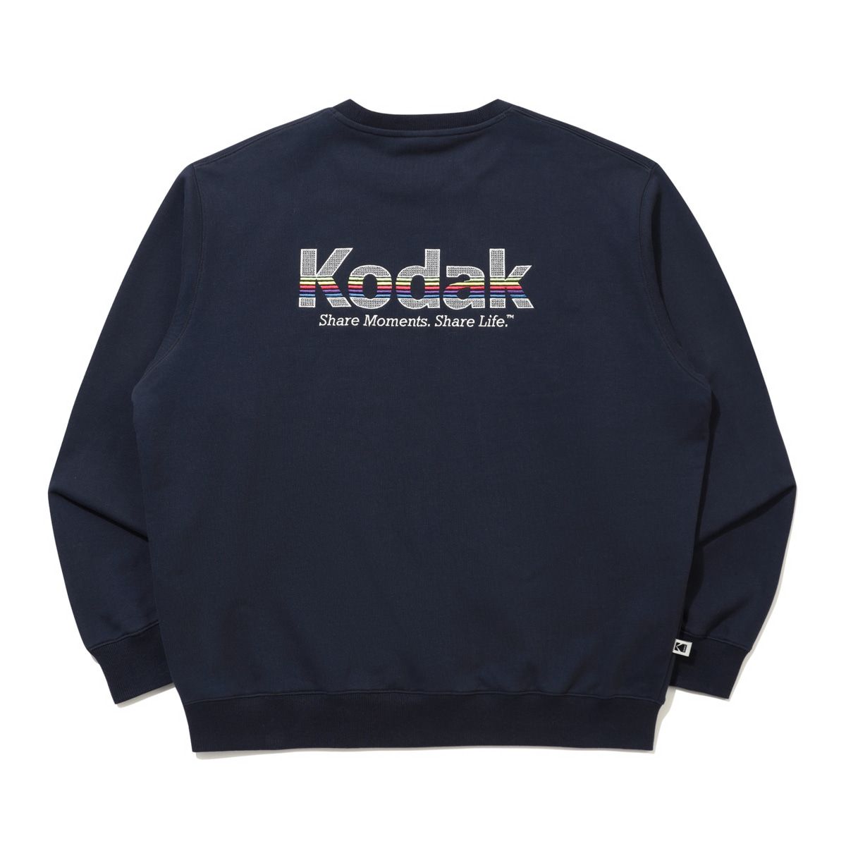 코닥(KODAK) 레인보우 맨투맨 NAVY