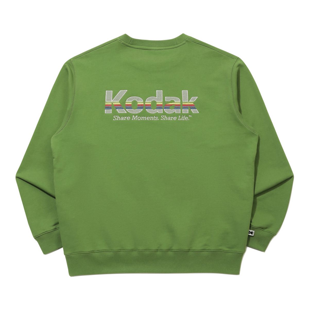 코닥(KODAK) 레인보우 맨투맨 GREEN